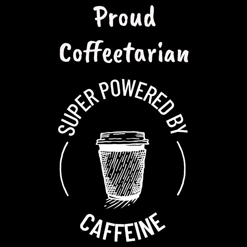 Proud Coffeetarian Circular Badge