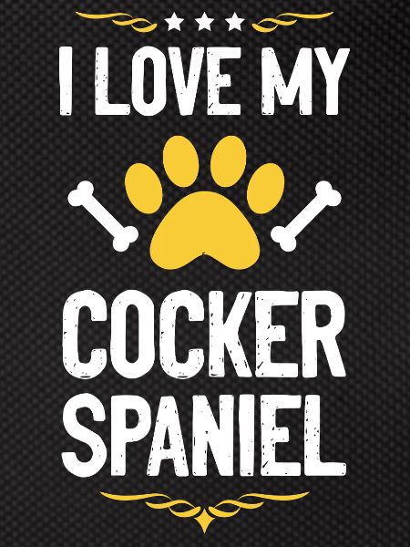 J’adore mon Cocker Spaniel