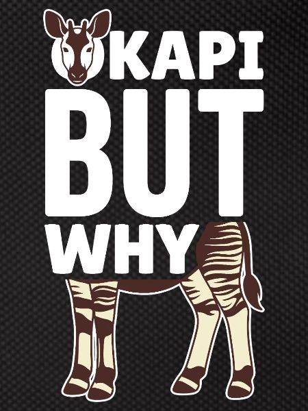Okapi-liebhaber Okapi-tier Seltene Tierweltliebe
