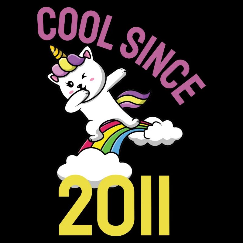 Cool seit 2011 Dabbing Katze 11. Geburtstag
