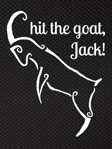 Bodhran goat white