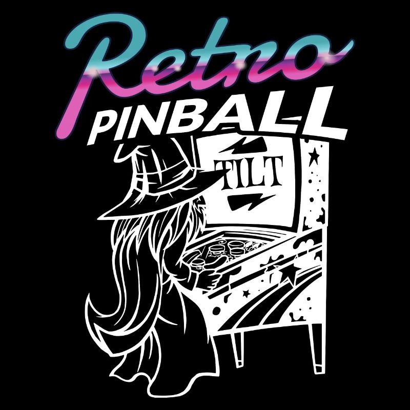 Pinball Retro Arcade Flipper Wizard Extra Ball