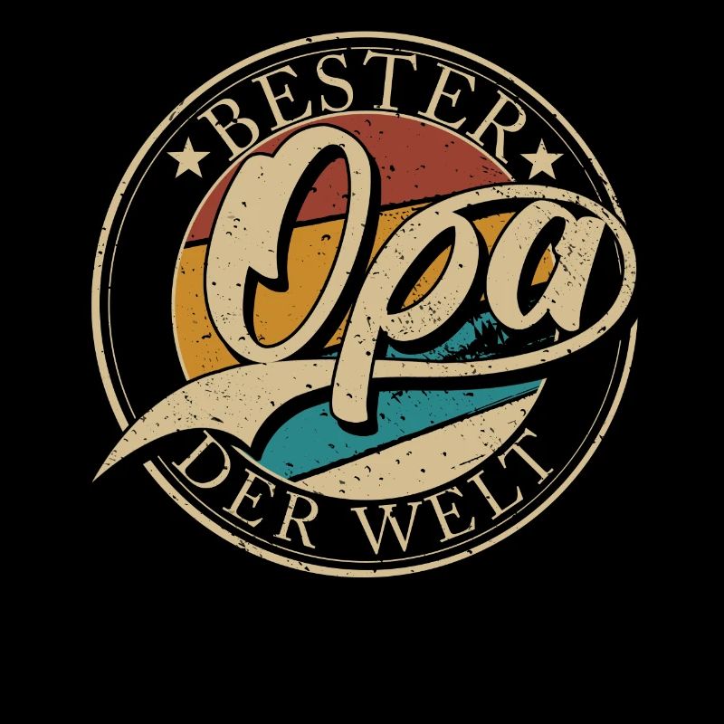 Bester Opa der welt vintage retro
