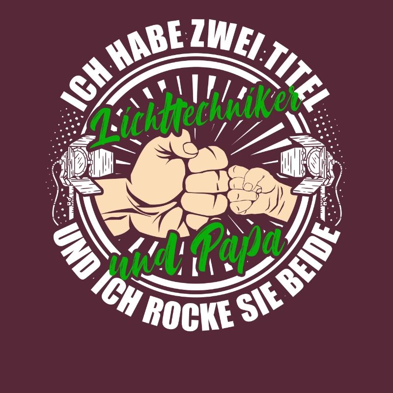Papa und Lichttechniker Light-Crew Lichttechnik