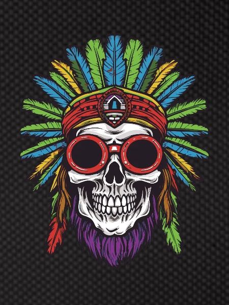 Apache Skull Indian