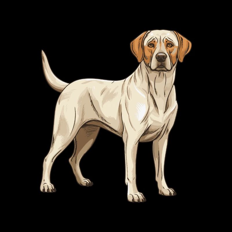 Labrador Hund Tier