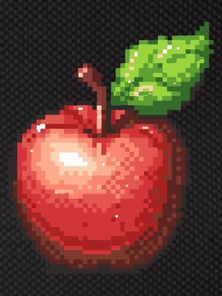 Apple Pixel Icon