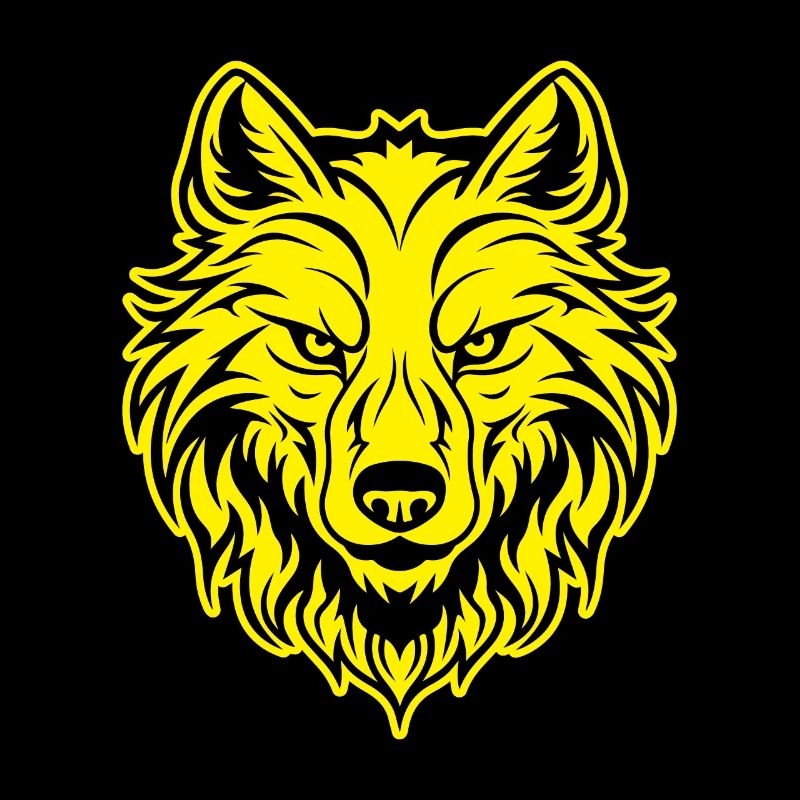 Wolf Animal Portrait