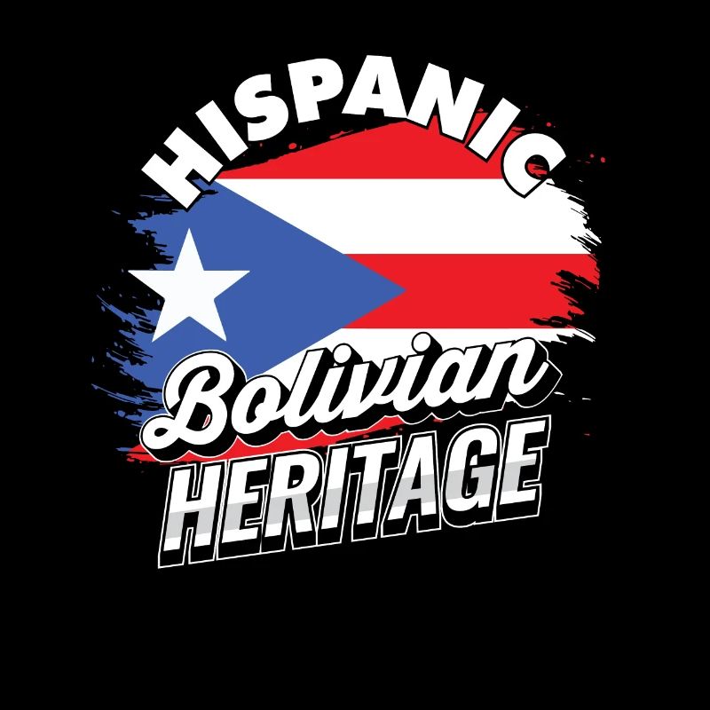 Hispanic Bolivian Heritage Pride Flag Celebration