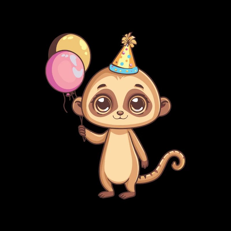Erdmännchen Geburtstag Baby