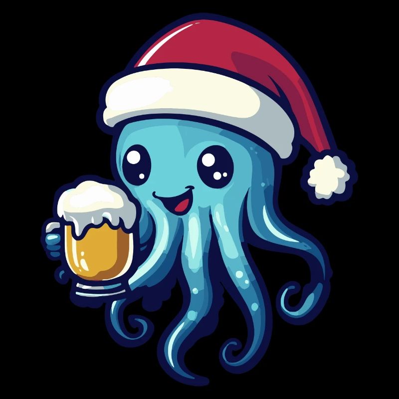 Méduse Bière Noël