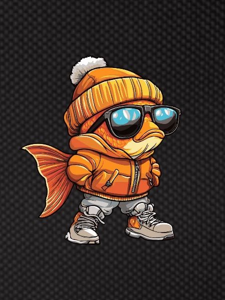Goldfish Cool Comic