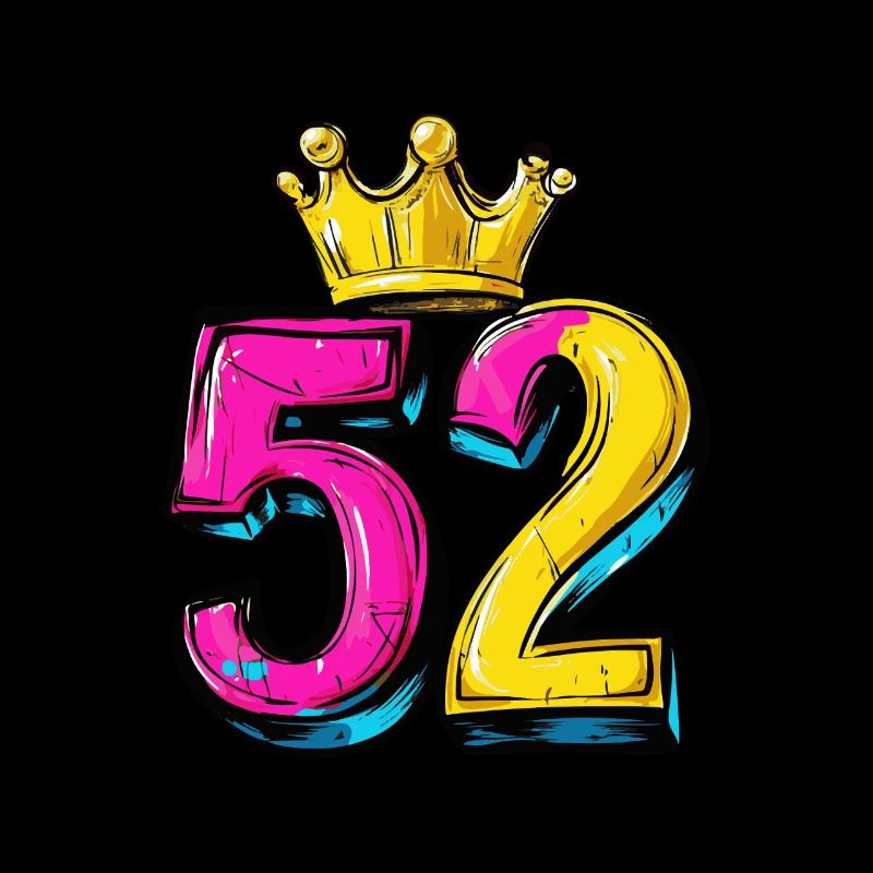 52 Zahl Krone