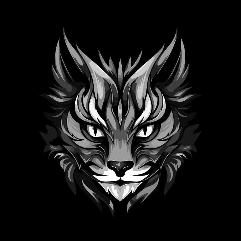 Cat icon head