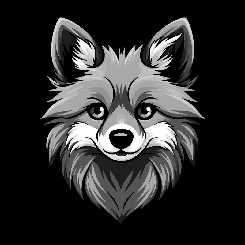 Pomeranian Hund Kopf
