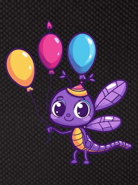 Libellule Anniversaire Bébé