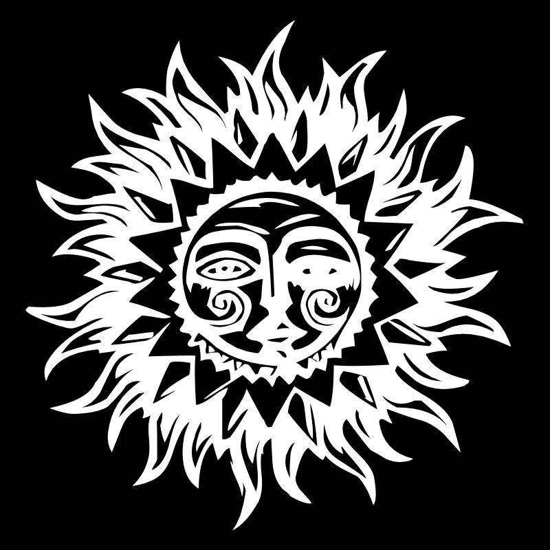 Burning sun