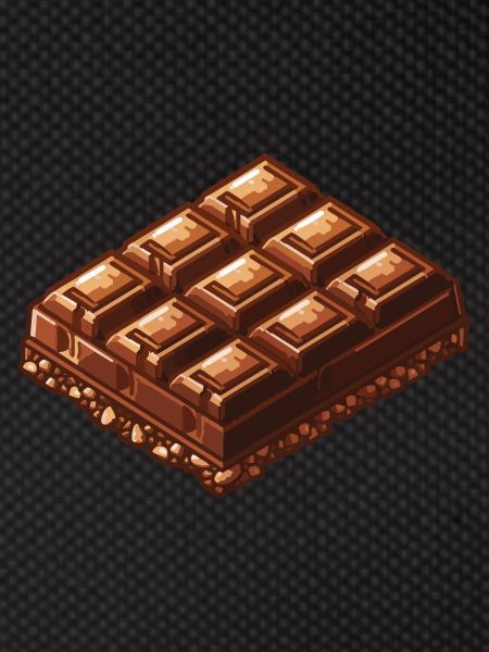 Icône pixel chocolat