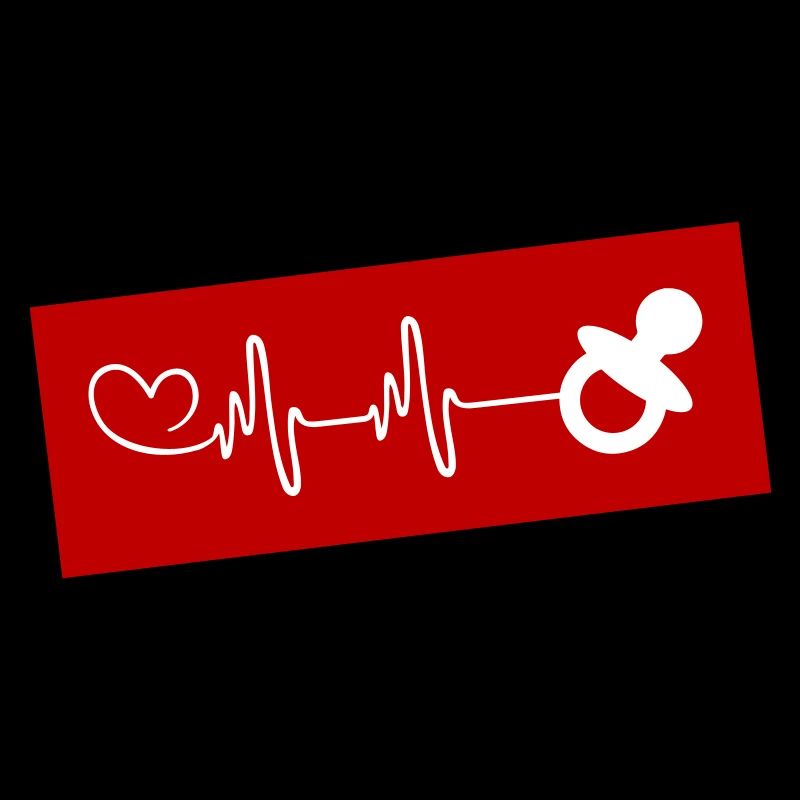 Schnuller Icon Puls Herzschlag