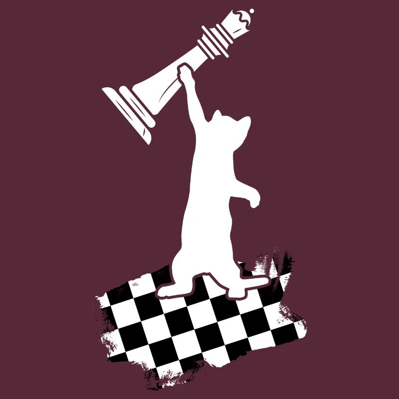 checkmate cat pièce d’échecs échiquier