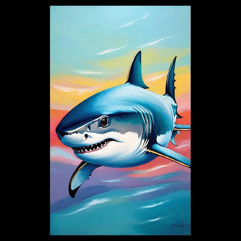 Requin | Grand requin blanc | Créature marine | Poisson