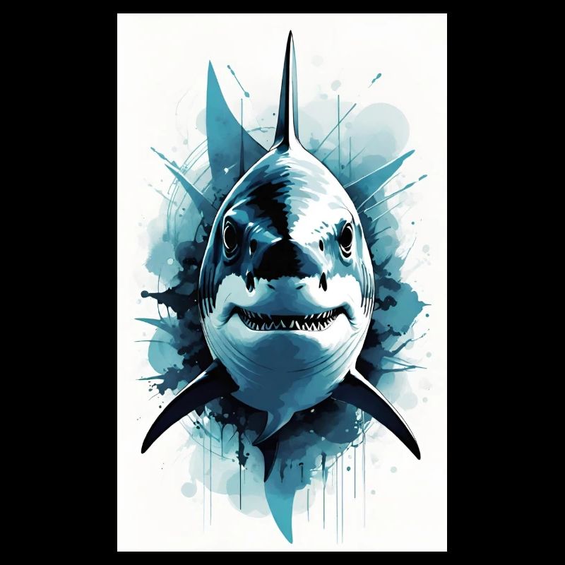 Requin | Grand requin blanc | Créature marine | Poisson