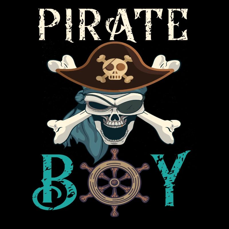Pirat Totenkopf Piratenschiff Geschenkidee