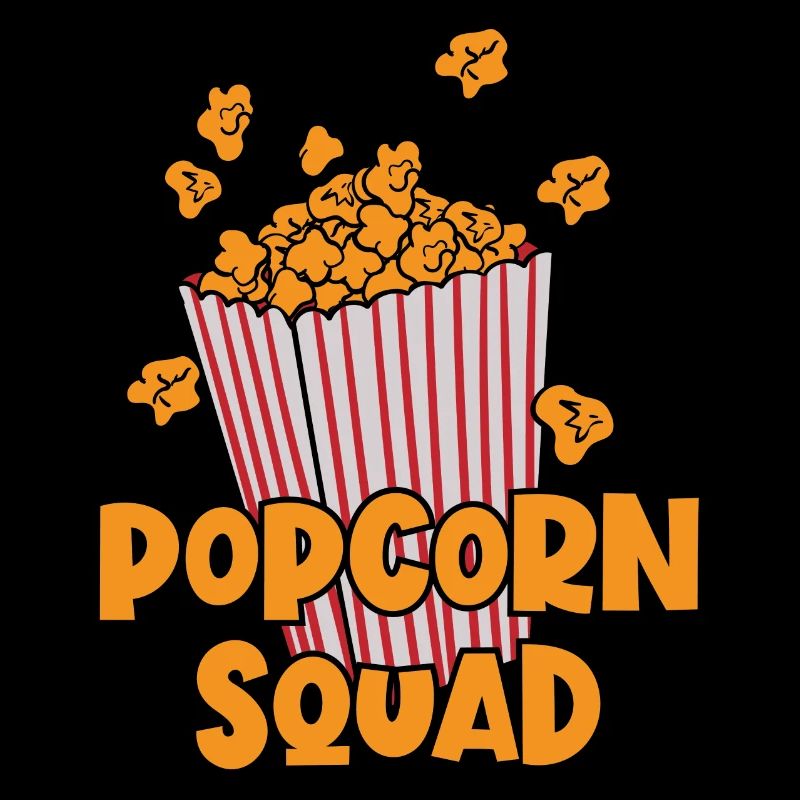 Popcorn Squad Lustiges Zitat Pop Corn Essen