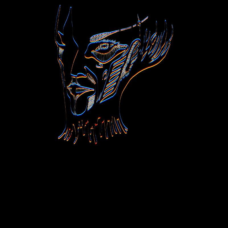 visage étrange