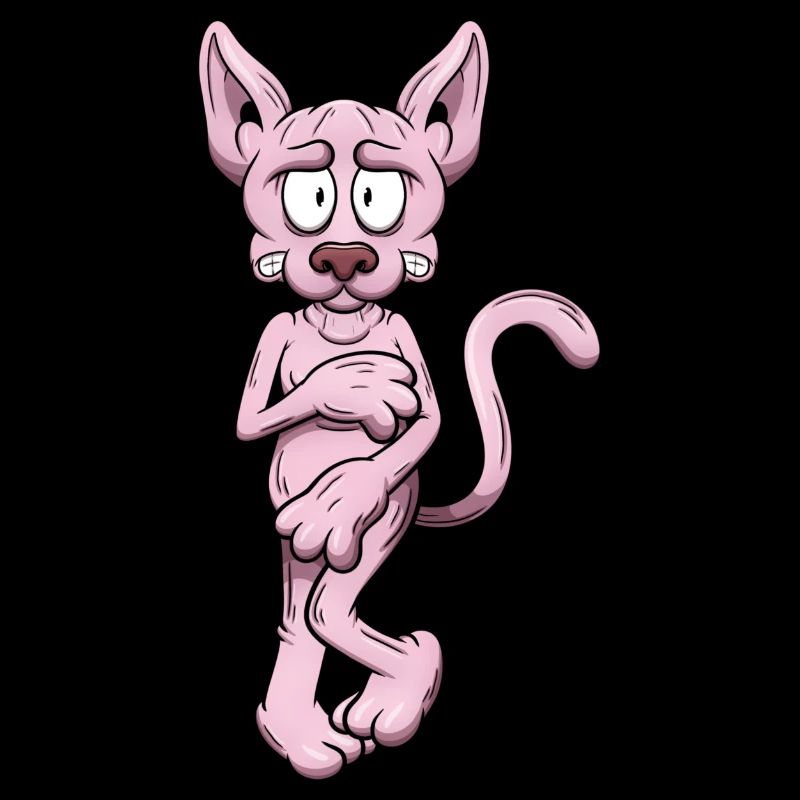 Chat Sphynx nu