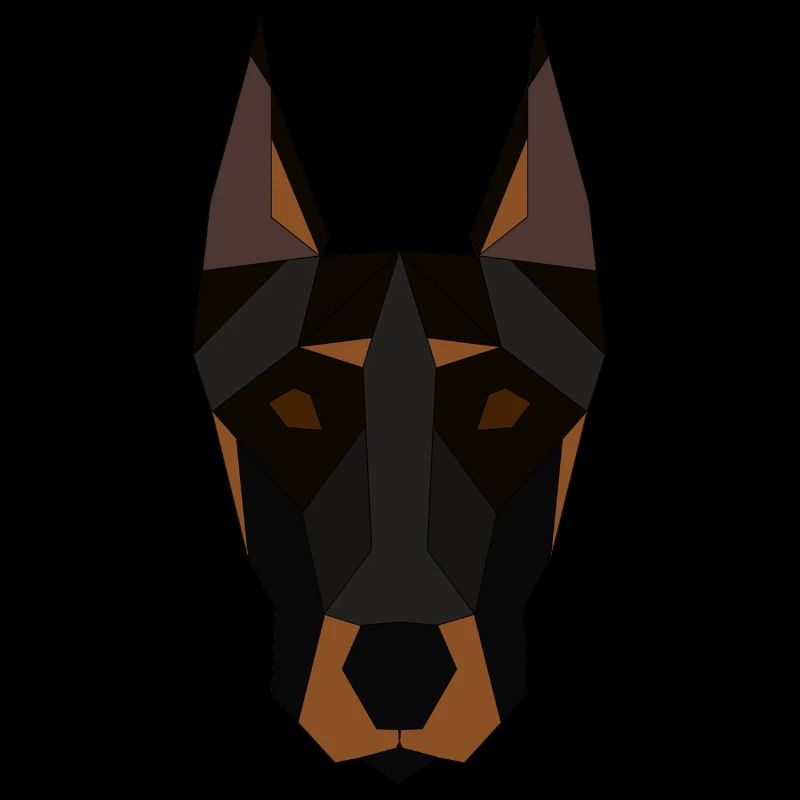 Doberman geometric