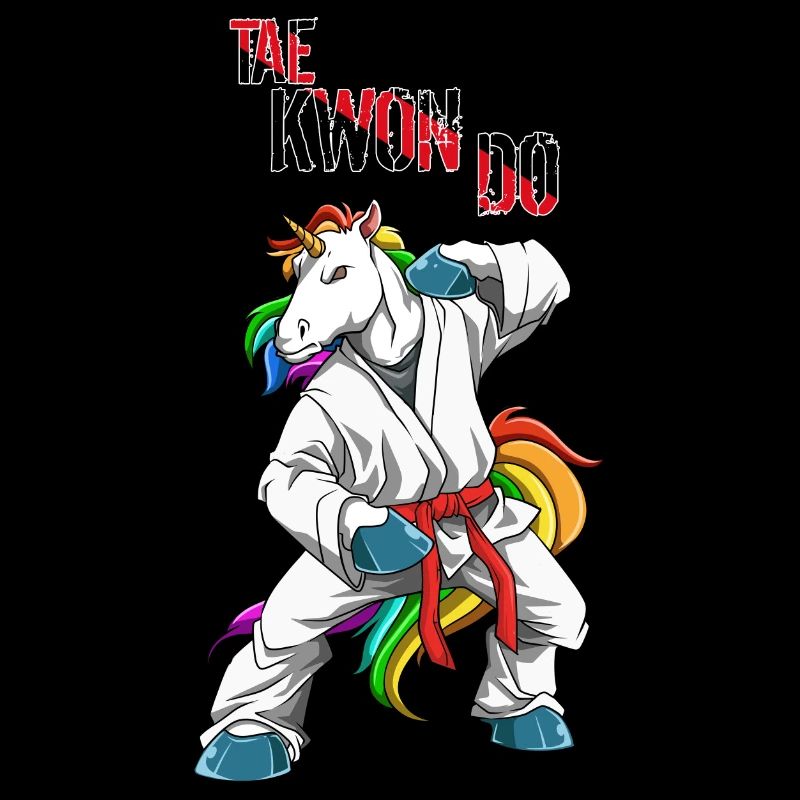 Taekwondo Einhorn Kid Fighter