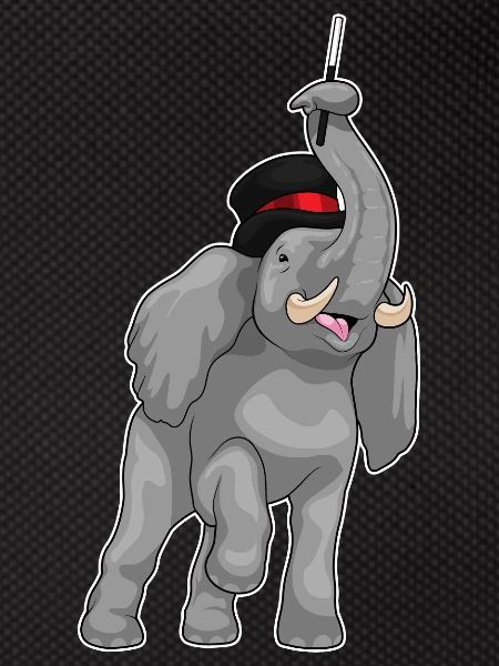 Elephant Wizard Wand