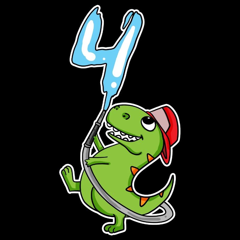 4th Birthday Dinosaur