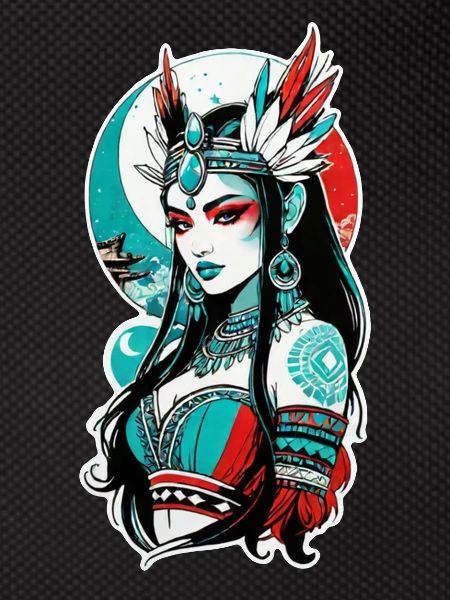 princesse indienne - aztek