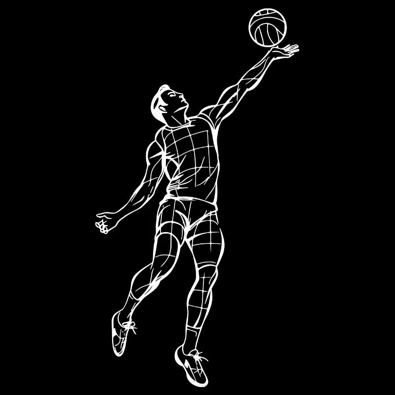 Volleyball Player Sketch