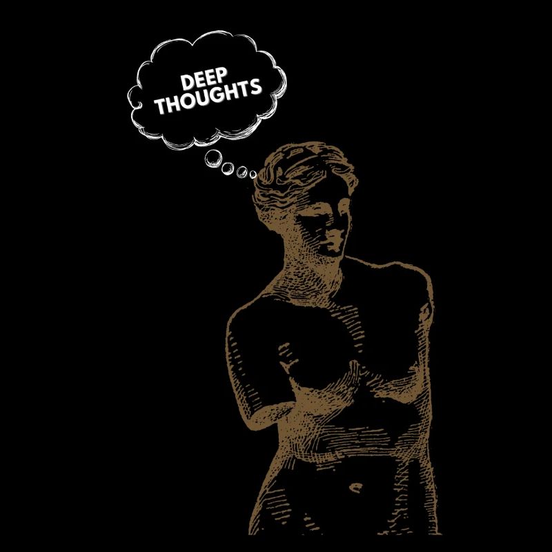 Statue Has Deep Thoughts