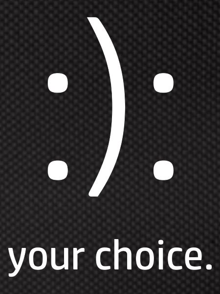 Your Choice Happy Sad