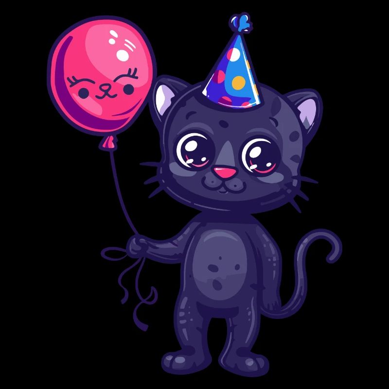 Bébé d’anniversaire de panthère