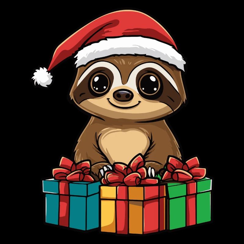 Faultier Weihnachten Geschenke