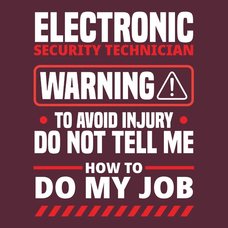 Electronic Security Technician Warning To Avoid In