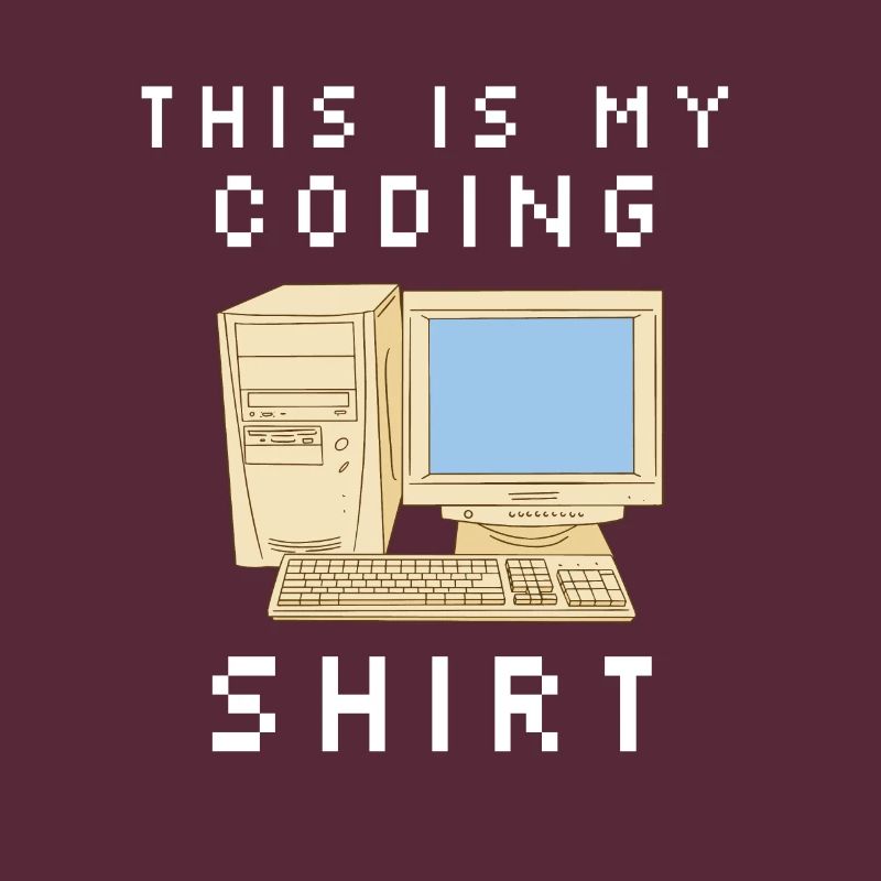 This Is My Coding Shirt Coder Programmer Computer
