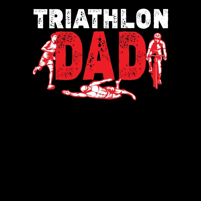 Triathlon Dad for Triathletes Fathers Men