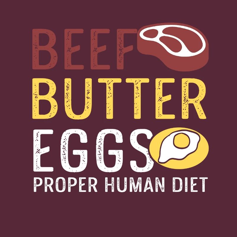 Beef Butter Eggs Proper Human Diet for Men