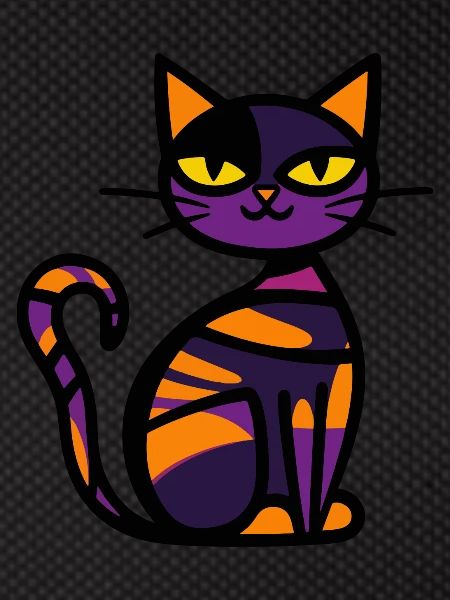 Cat Halloween Comic Cat