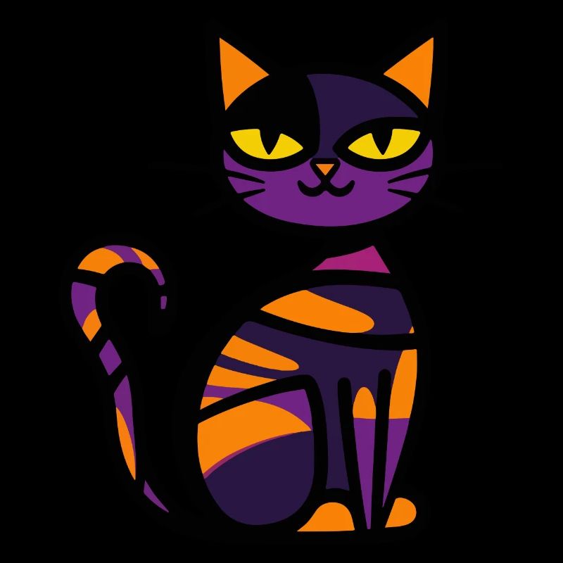 Cat Halloween Comic Cat