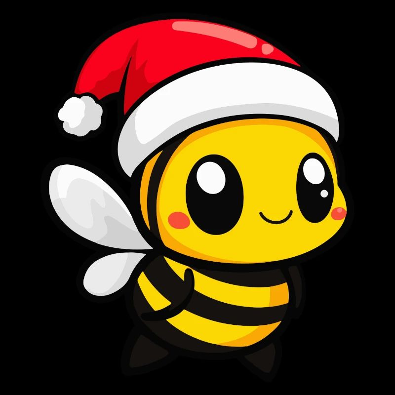 Bee Christmas Cute