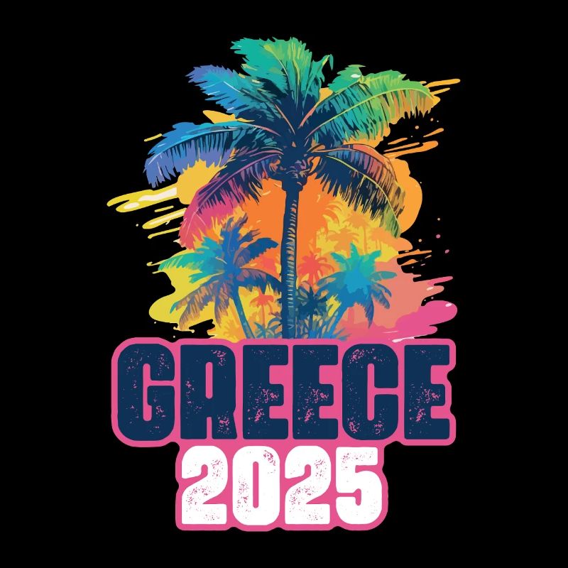 Grèce 2025 Palmiers de vacances