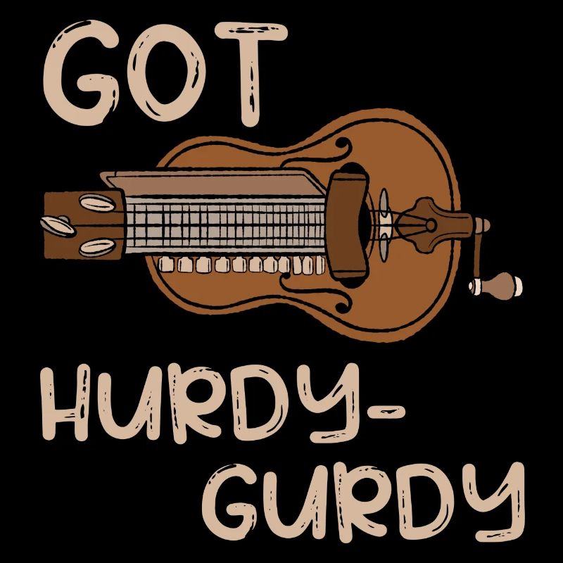 Hurdy Gurdy Funny Medieval Gift