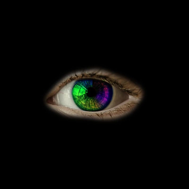 Yeux Arc-en-ciel